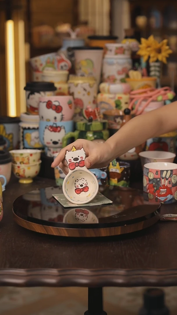 景德镇釉下彩绘设计师款式陶瓷