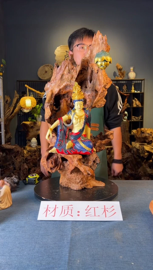 木卢师傅根艺作品（不包含人物摆件）