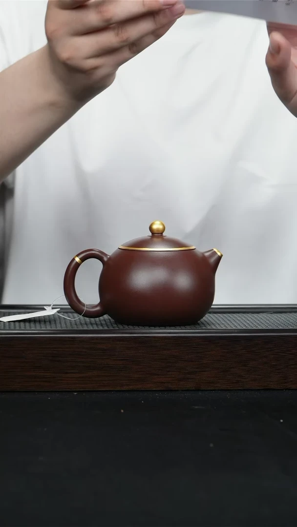 茶壶紫砂宜兴紫砂270cc0381
