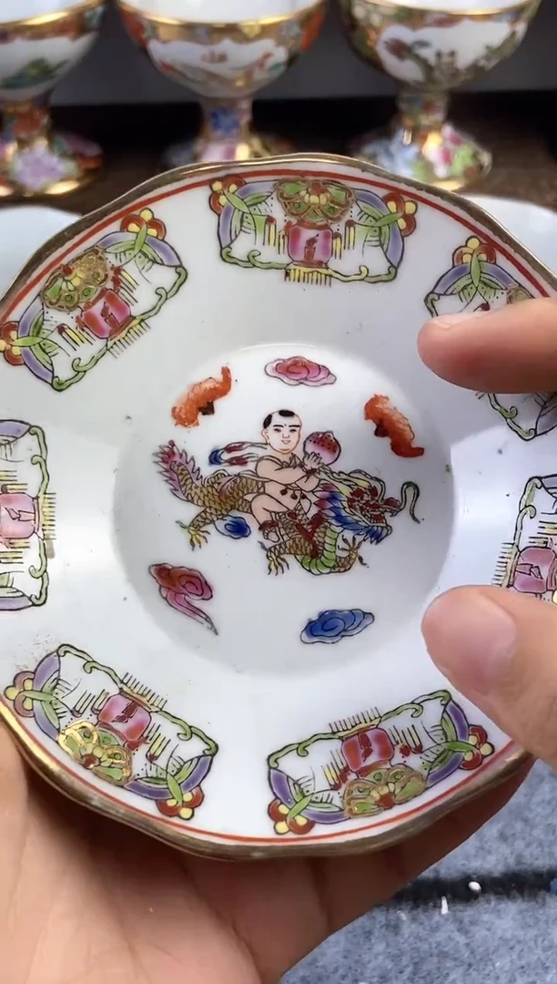 摆件微瑕景德镇窑厂瓷摆件