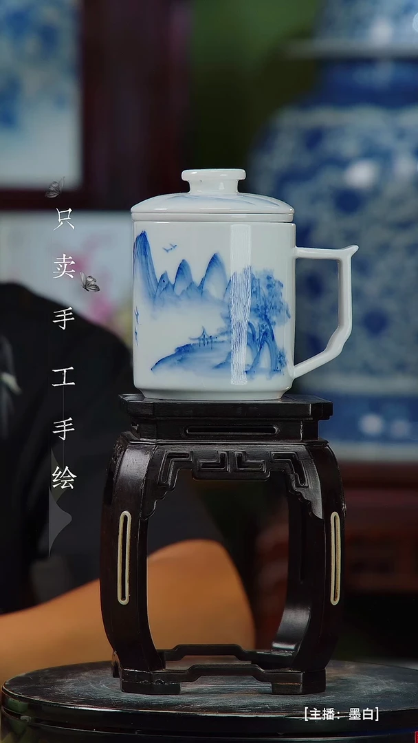瓷片景德镇手工手绘陶瓷