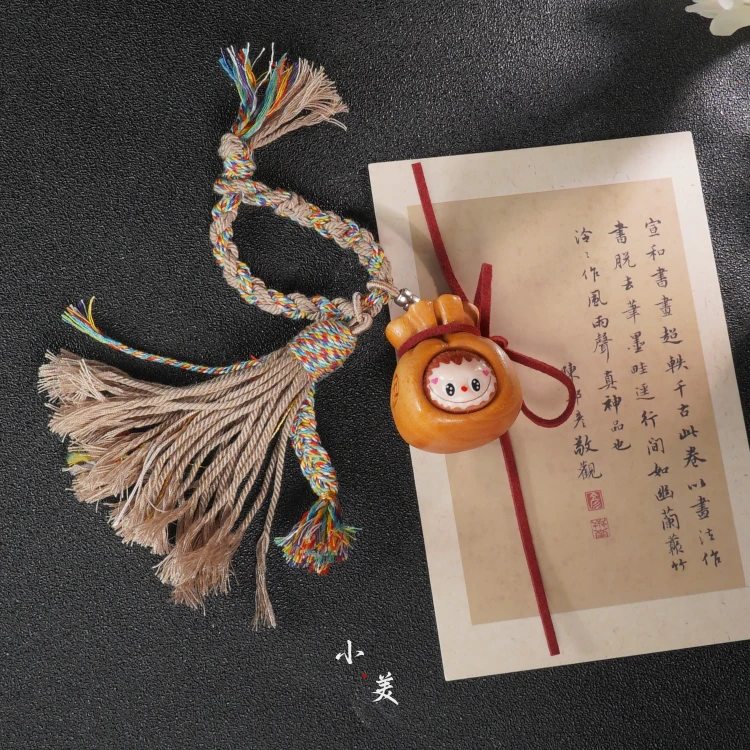 拉布钱袋子挂件（多样性发货）C453