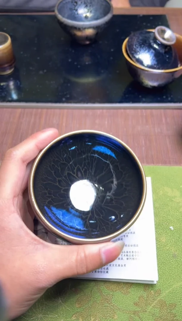 茶盏谢贞生老师作品8