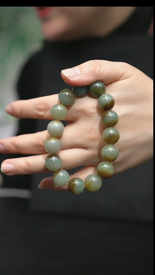 颈饰未镶嵌和田玉元***阳14mm