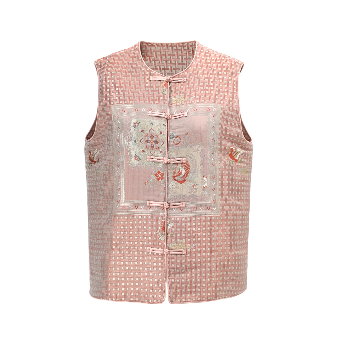 【万象有衣】海天霞-设计师款马甲5811