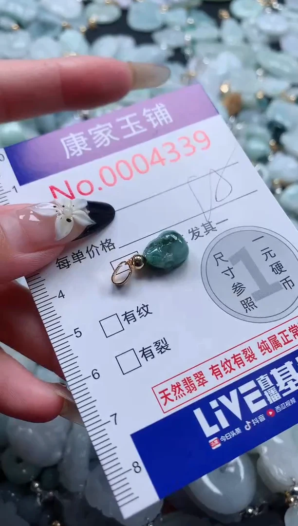 颈饰未镶嵌翡翠4339