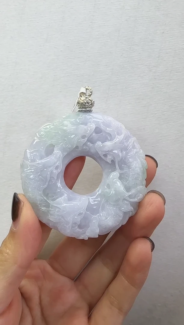 颈饰未镶嵌翡翠国风翡翠