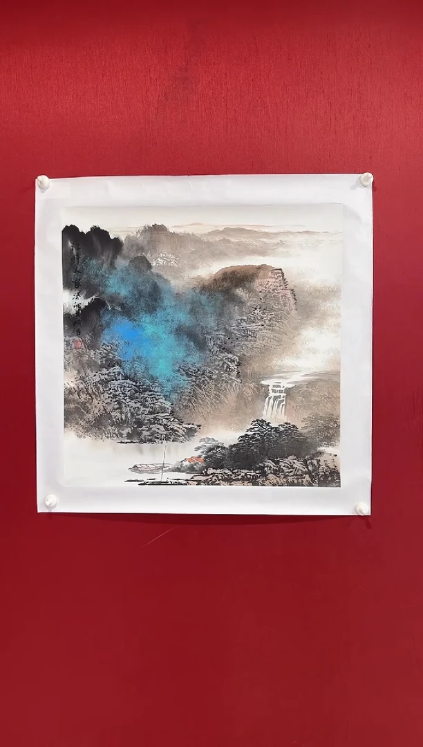 国画陈久明老师画作
