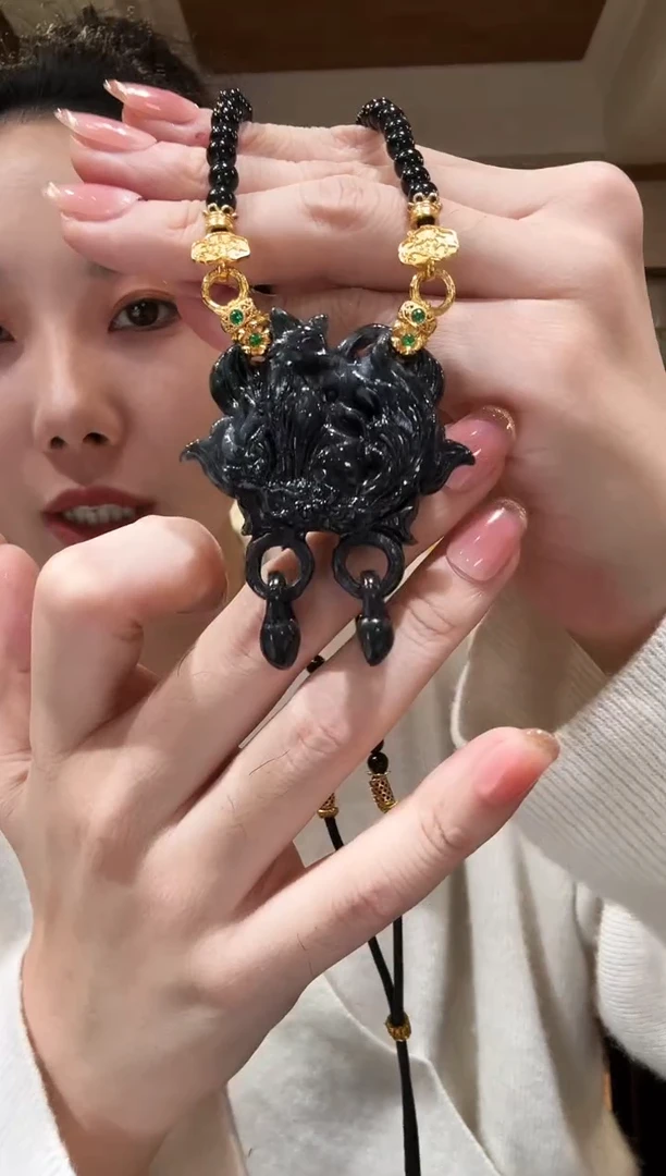 【闪购商品】翡翠颈饰未镶嵌国风