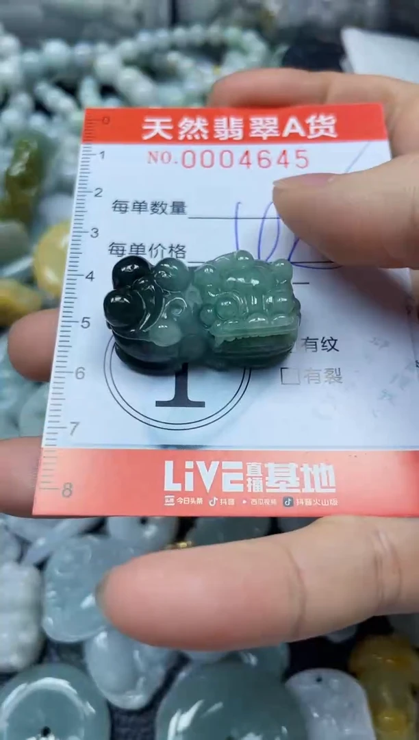 翡翠未镶嵌颈饰闪购0004645