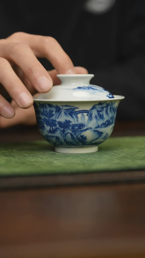 【闪购商品】杯柴窑青花破价福利