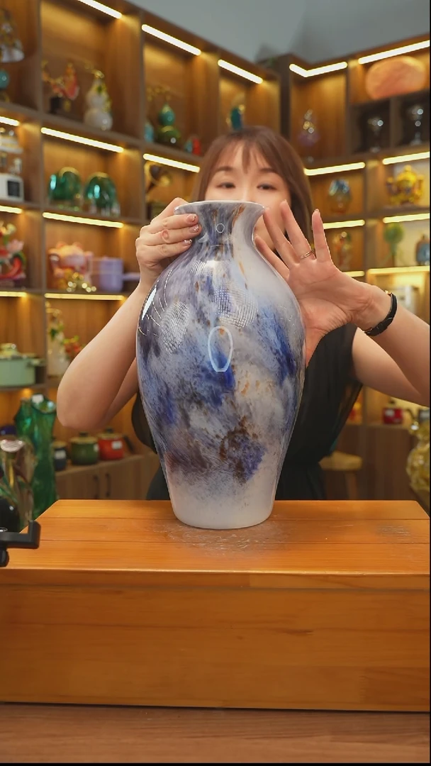琉璃外贸花瓶花器花瓶-182