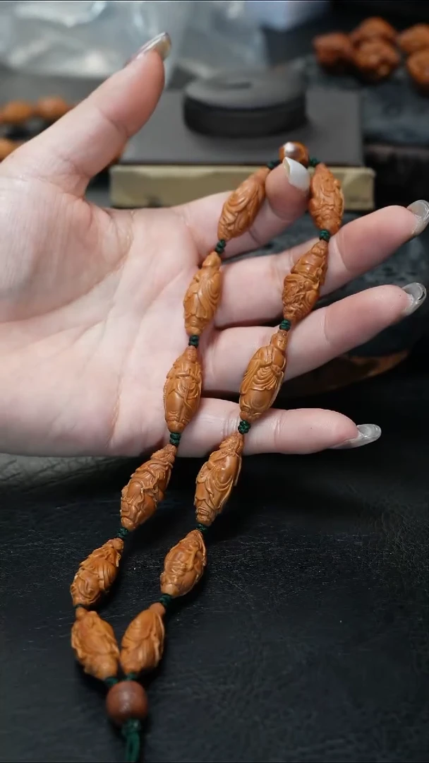 手串/手链橄榄核鱼子精品核文化