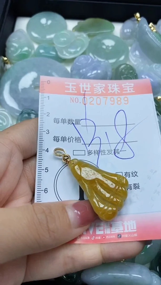 【闪购商品】翡翠颈饰未镶嵌闪购0207989