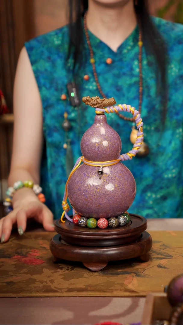 109易林高端工艺大漆酒葫芦--358