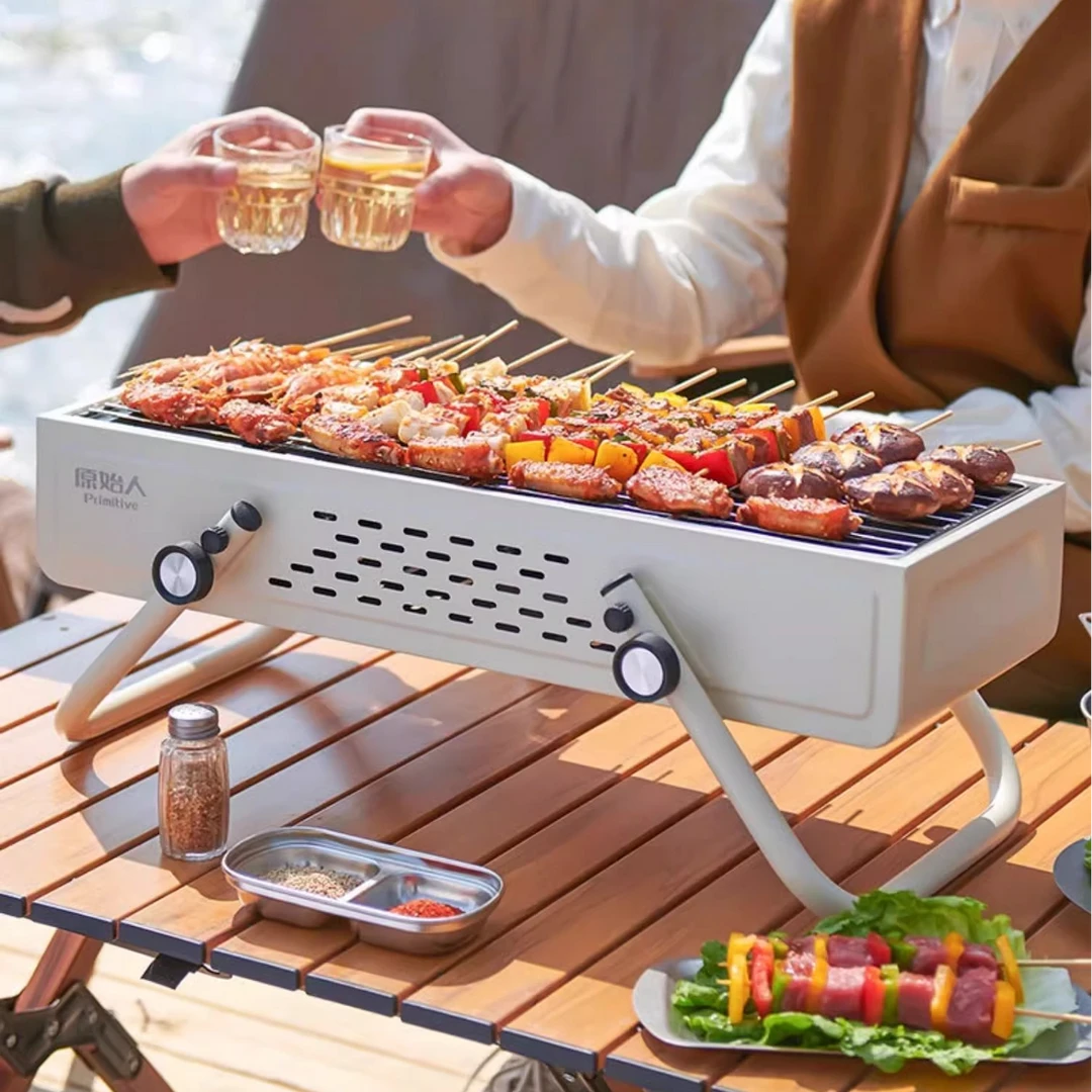 原始人乐味烧烤炉家用烧烤架烧烤架子炉子便携折叠烤炉2025新款