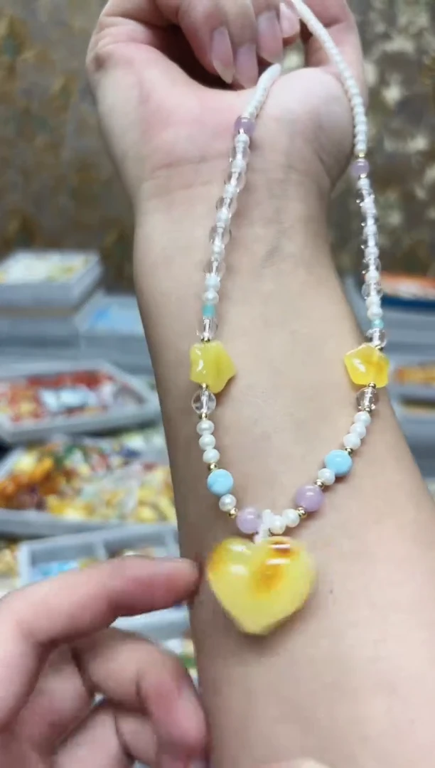 琥珀项链未镶嵌【多样性发一】