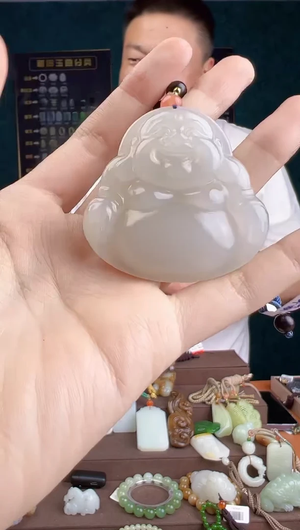 和田玉未镶嵌颈饰多样性发货 拍一单发一个