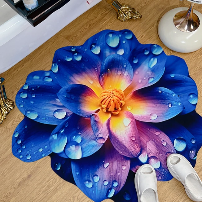 A159【100*100cm】硅藻泥吸水防滑脚垫浴室入户门垫速干厨房地垫