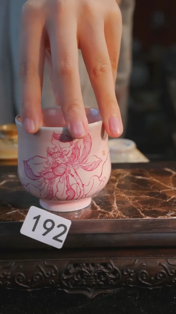 杯子等烟雨陶瓷手作主人杯192