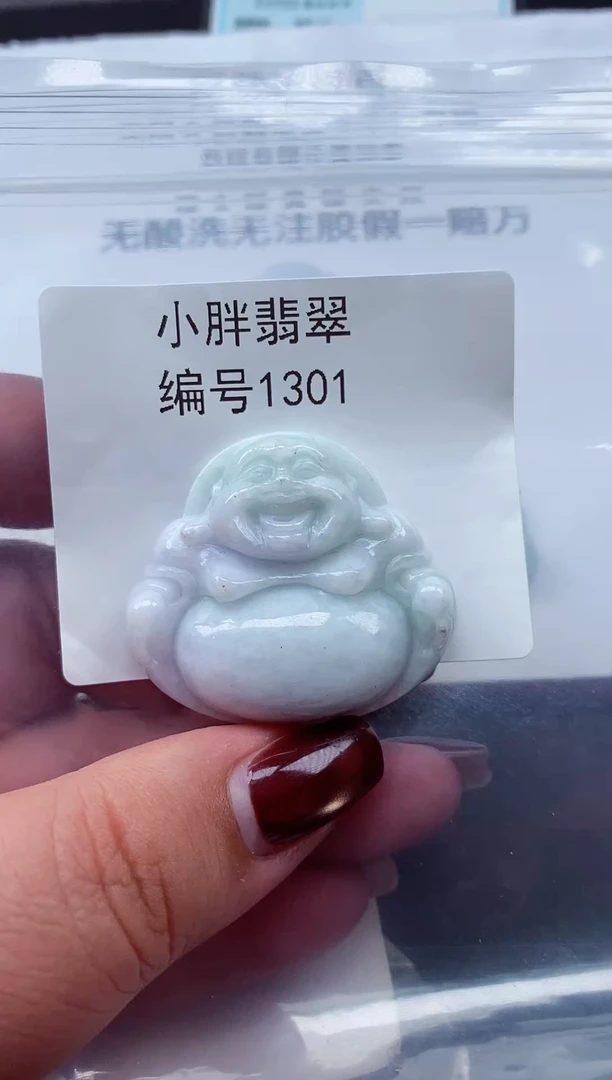 颈饰未镶嵌翡翠缅甸天然A货翡翠1301