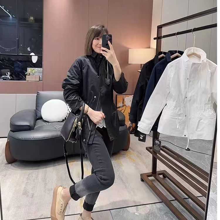 春秋外套时尚休闲款韩版冲锋衣工装2025春秋新款高级设计外套发货