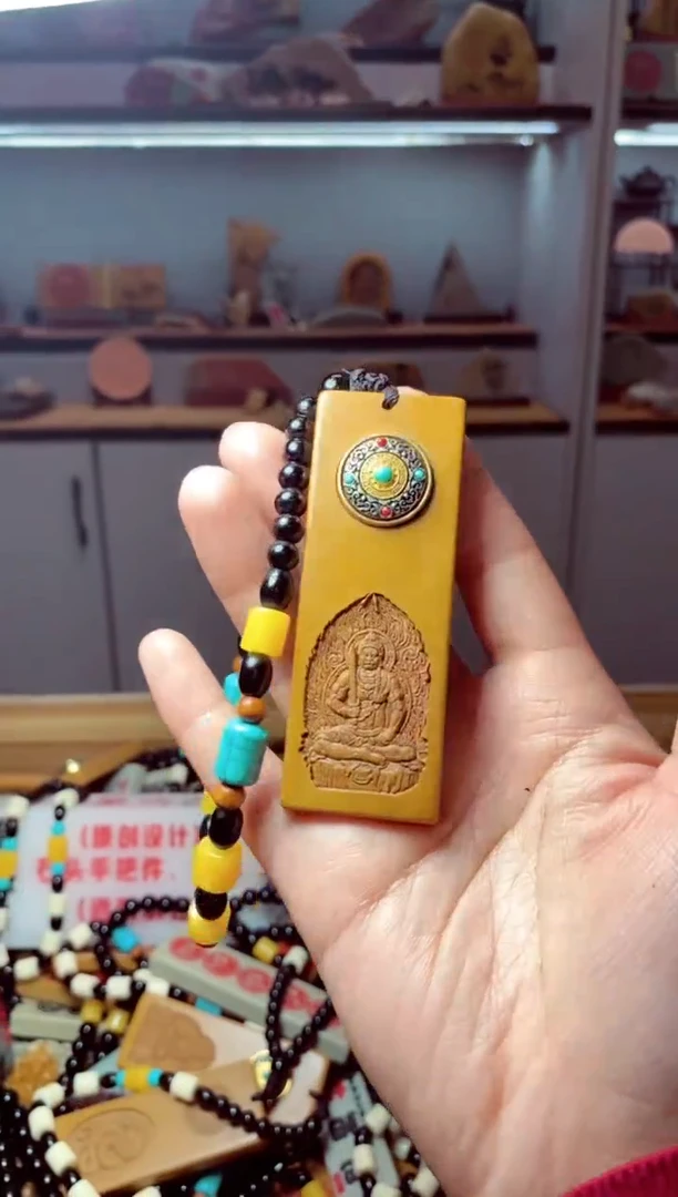 石材鸡 石头把件挂件