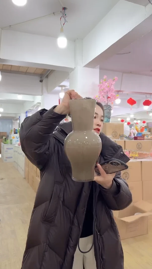 【闪购商品】琉璃迪喜花器-l-早19