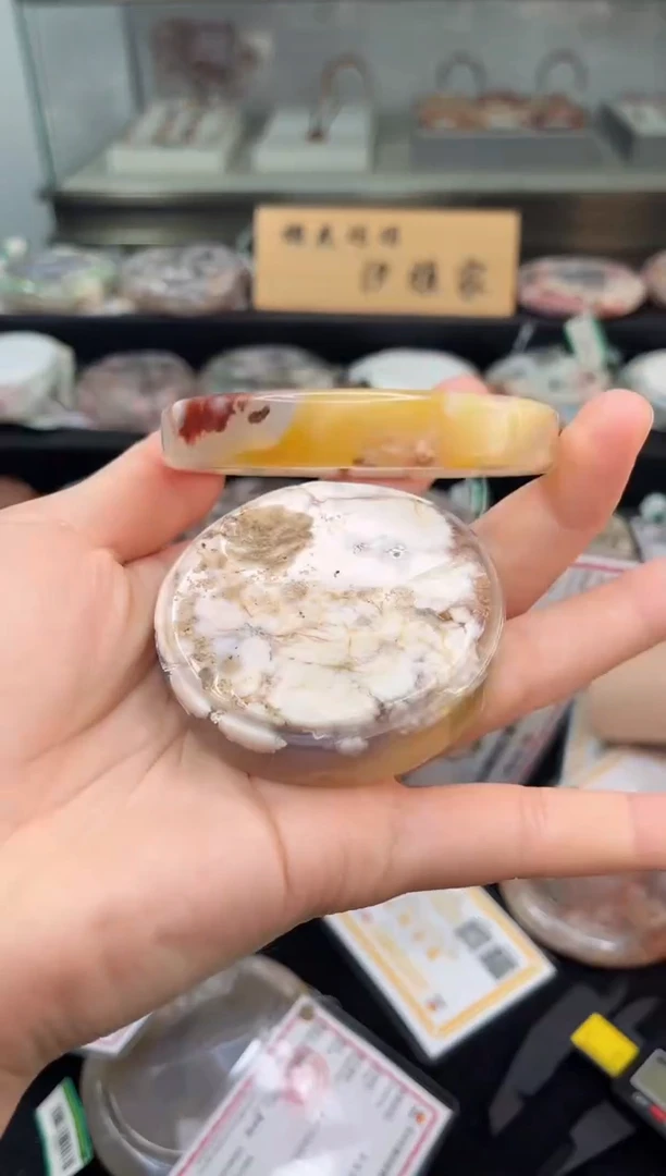 未镶嵌手镯石英质玉61圈口（赠品镯心）3888196