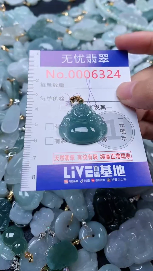 颈饰未镶嵌翡翠6324