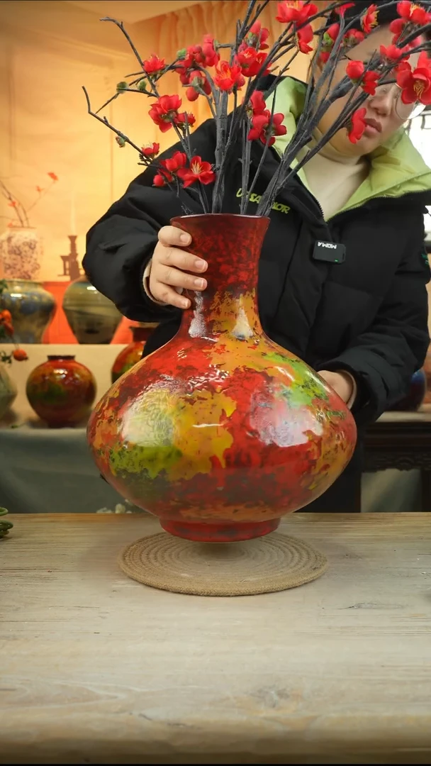 高37口11高温陶瓷花器