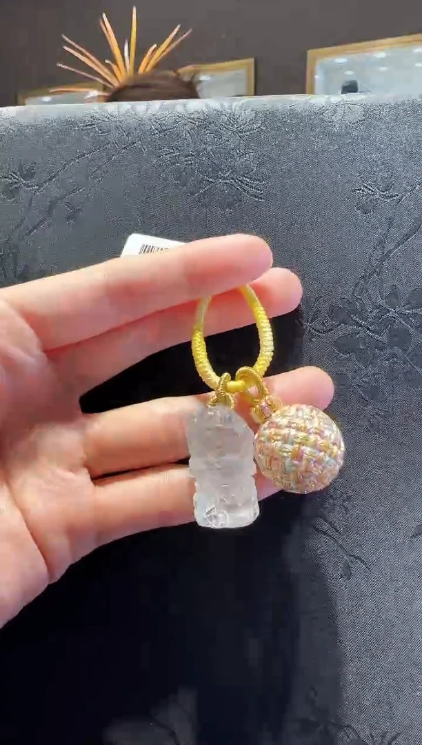 未镶嵌手绳水晶财神款