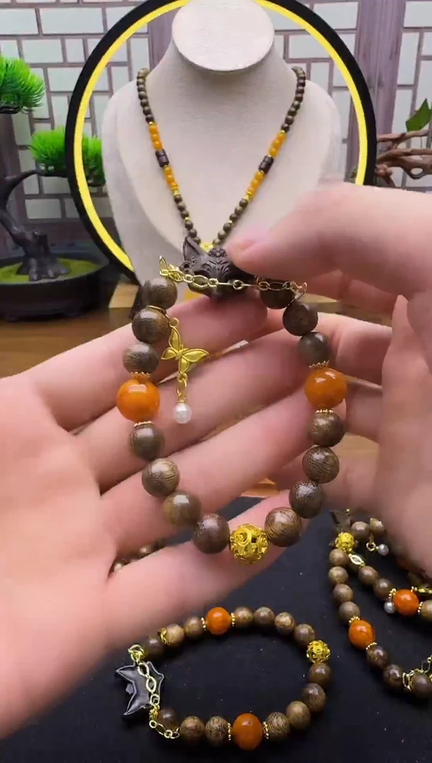 14K金镶嵌手链玛瑙/玉髓YC07