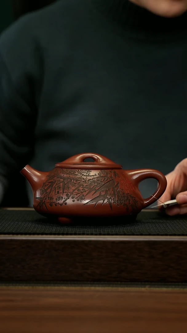 【闪购商品】紫砂茶壶宜兴原矿 手工 紫砂壶容量450CC