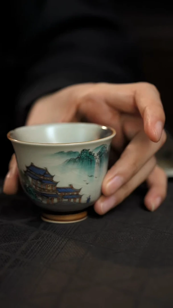 【闪购商品】景德镇纯手绘陶瓷茶器-