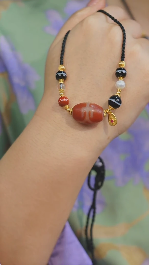 【闪购商品】玛瑙/玉髓项链未镶嵌多样性发其一