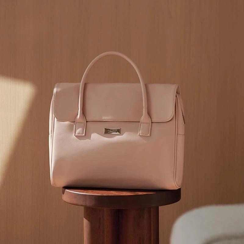 电脑包女通勤手提笔记本14寸高颜值16寸内胆包复古邮差电脑保护套