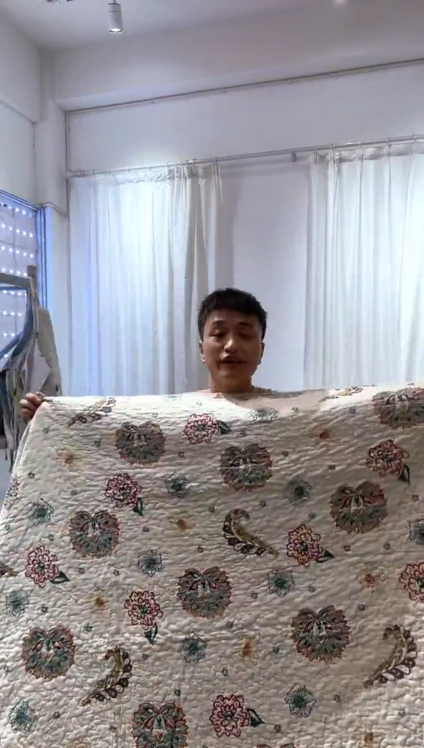 棉180*230纯棉床盖21号微瑕