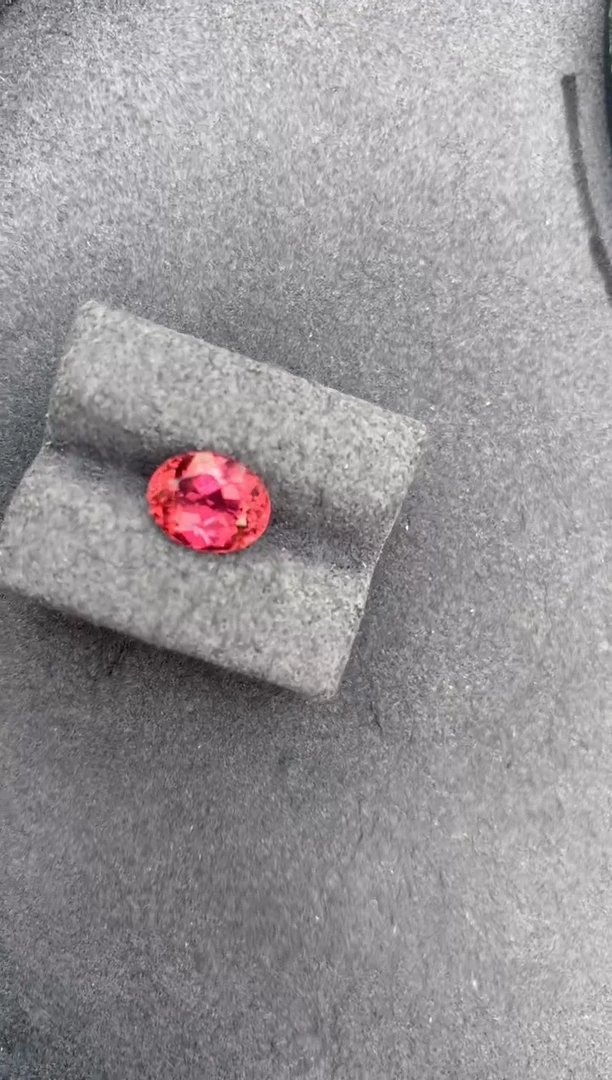 裸石未镶嵌碧玺2.5ct粉碧玺 AF