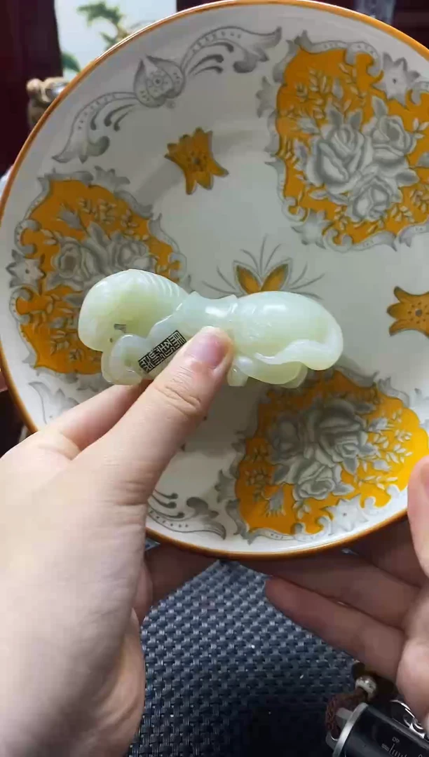 瓷片瓷片 瓷器 摆件 1个