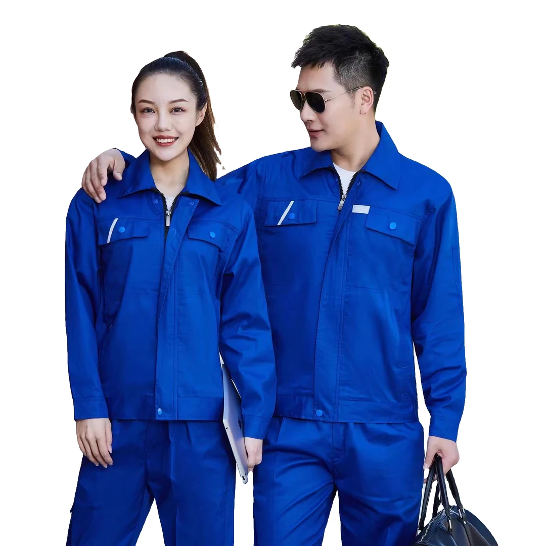 工作服夏季套装男新款厂服耐磨国家电网电力电焊劳保服加厚透气