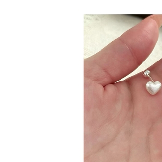 925银银制品 TY/-银饰耳饰女小众简约设计感气质百搭*M