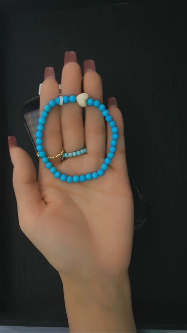 【闪购商品】绿松石手链未镶嵌发货一件5m