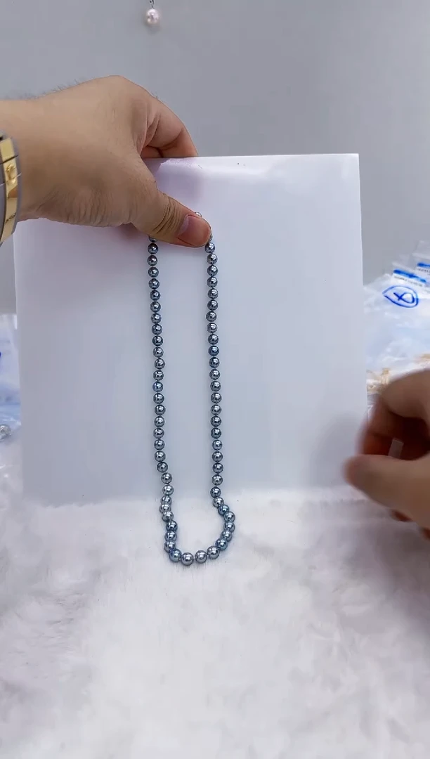 未镶嵌海水珍珠DA珍珠串链6-7 y176