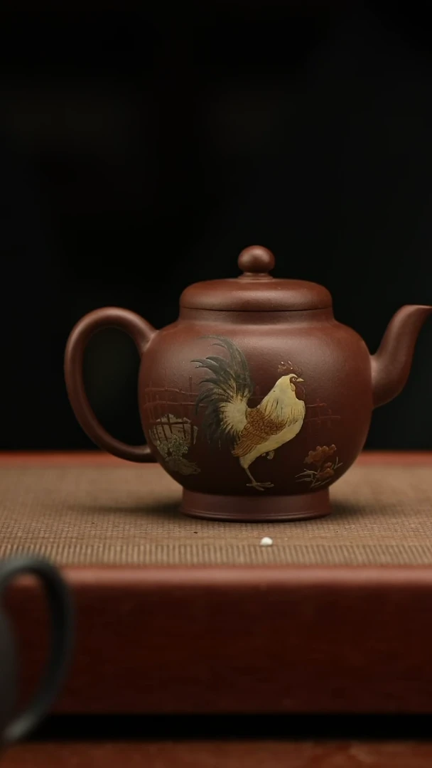 茶壶紫砂南州高仕  220毫升 紫泥 大吉大利