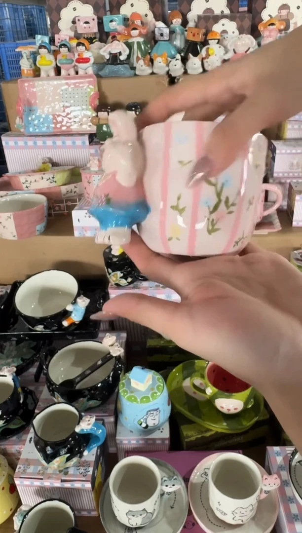 陶瓷【唯品瓷】手工手绘陶瓷直播间