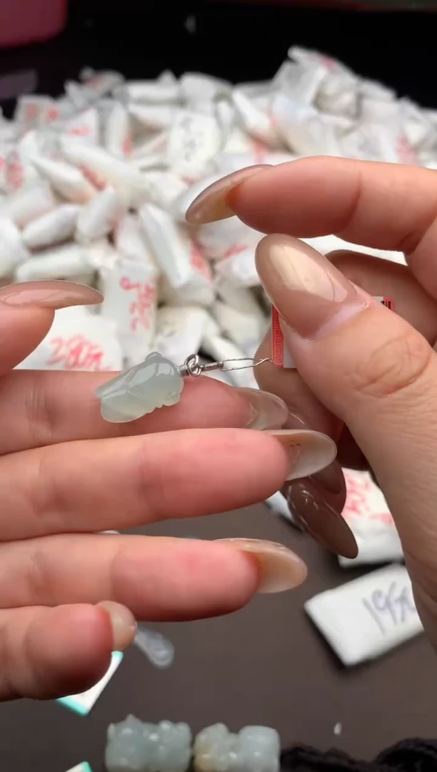 【闪购商品】翡翠挂件银S925镶嵌一