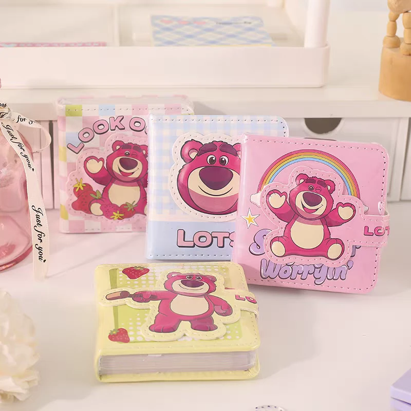 草莓熊系列磁扣口袋本