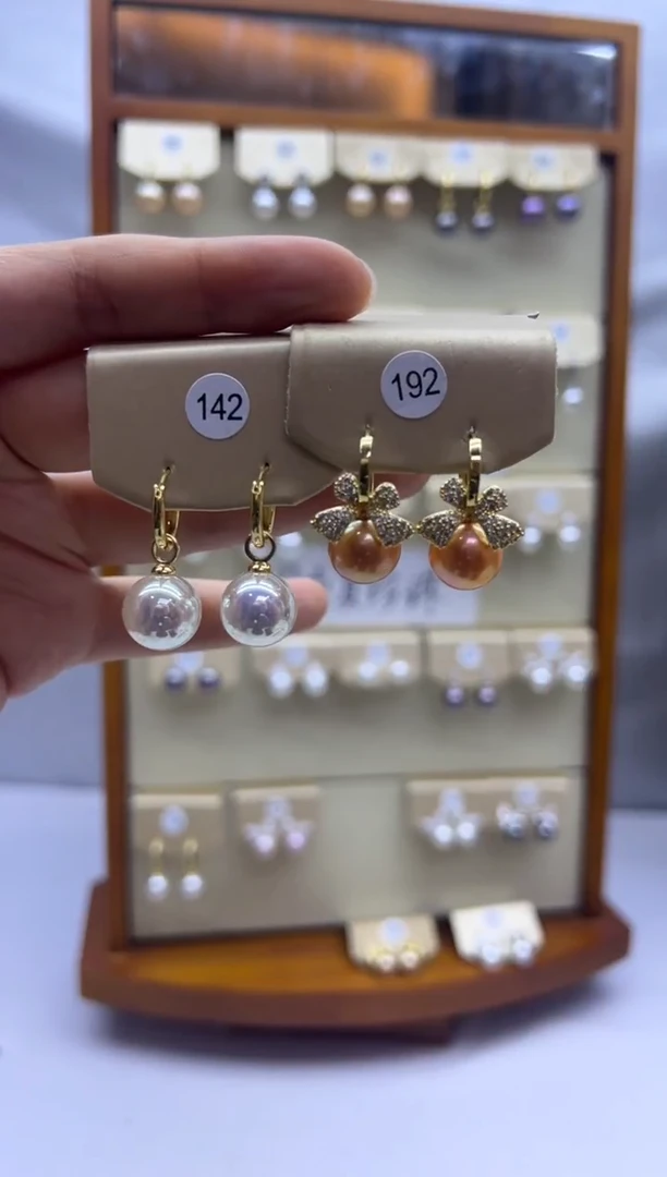 未镶嵌耳饰淡水珍珠142+192