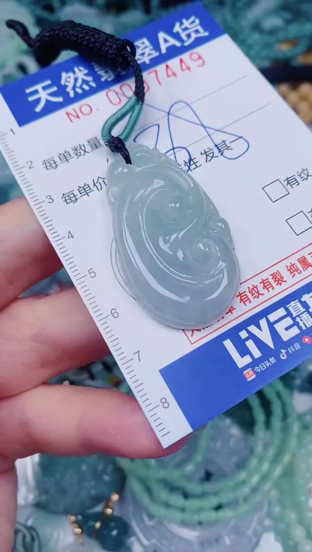 颈饰未镶嵌翡翠00007449